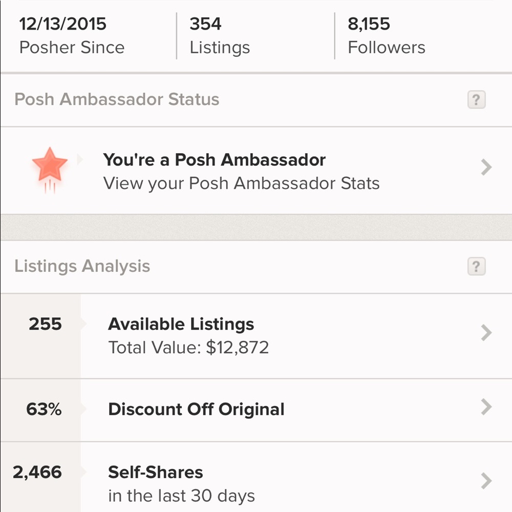 💃💃🎉POSH AMBASSADOR 🎉💃💃 - Picture 3 of 4